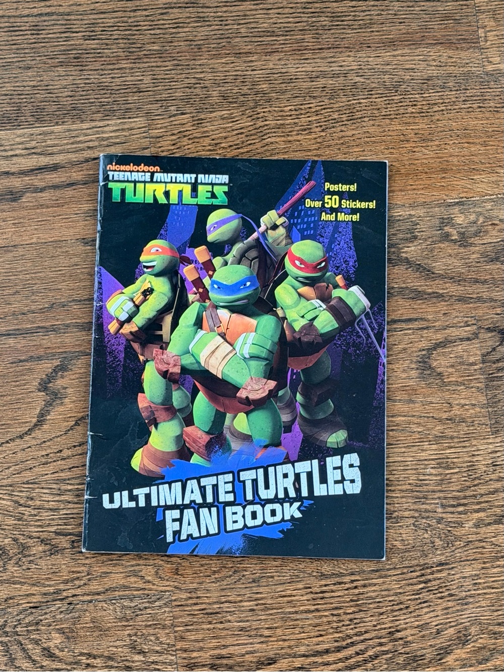 Nickelodeon Teenage Mutant Ninja Turtles Ultimate Turtles Fan Book